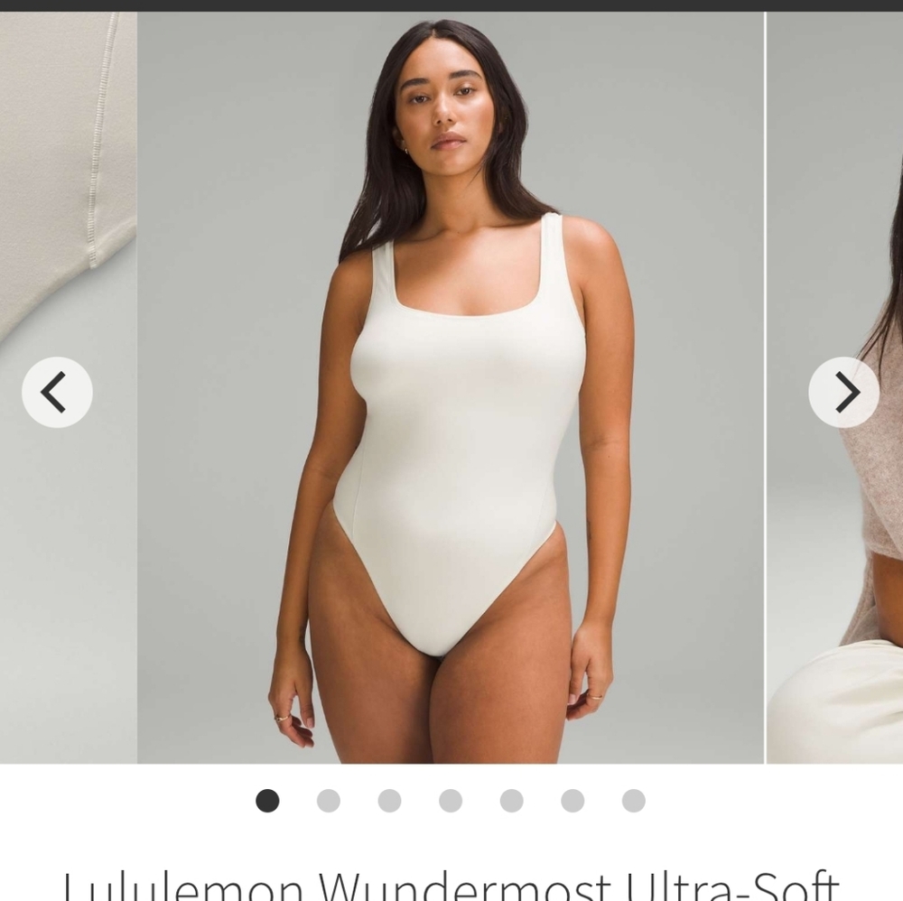 Lululemon Ultra-Soft square neck bodysuit